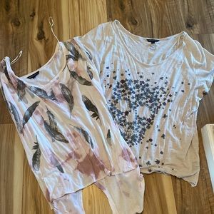 Set of two Rock and republic tees